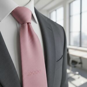 New.Joseph Men's Blush Pink Necktie